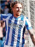  ??  ?? Danny Ward celebrates his goal which sealed the win against Reading