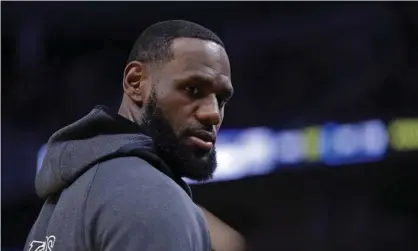  ??  ?? LeBron James: ‘Pretty please get to safety ASAP … My best wishes as well to the first responders right now doing what they do best!’ Photograph: Ben Margot/AP