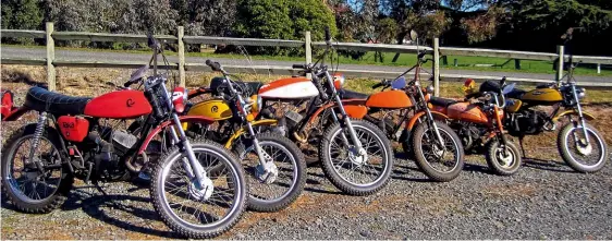  ??  ?? ABOVE L-R Rockford Taka and Tora, TAS Taka, Tora, and Chibbi, Buffalo Mini Trail.