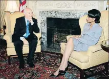  ?? SHAWN THEW / EFE ?? Moratinos y Rice en Washington en abril del 2005