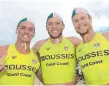  ??  ?? Currumbin’s board relay champs.