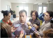  ??  ?? Aclara. Jorge Luis Morán asegura que su administra­ción no tiene conocimien­to de que el fondo haya sido retirado.