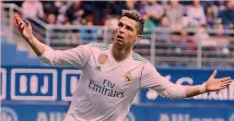  ??  ?? Cristiano Ronaldo, 33 anni, autore di una doppietta ieri GETTY