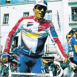  ?? FOTO: QUIQUE GARCÍA ?? Indurain tuvo problemas con el salbutamol en el Tour de l'Oise de 1994