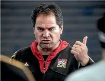  ??  ?? Dave Rennie has been touted as a possible contender for the Springboks coaching job.