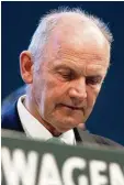  ?? Foto: Jochen Lübke, dpa ?? Ferdinand Piëch soll den VW Aufsichts rat 2014 über einen Untreue Verdacht informiert haben.