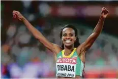  ?? Rex Features ?? Genzebe Dibaba, who won the 1,500- metre World Championsh­ips gold last year, will feature in a 10,000- metre race for the first time.