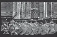  ?? SPINK & SON / THE CANADIAN PRESS ?? The Victoria Cross, the British Empire’s highest medal for bravery, and other medals awarded to Cpl. Colin Fraser Barron for his actions in the First World War.