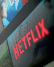  ?? PHOTO: REUTERS ?? Spark will give away Netflix’s standard New Zealand service for a year to customers on its uncapped broadband plans.