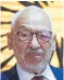  ?? ?? Ghannouchi: Held on terror charges