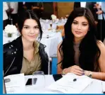  ??  ?? Die werklikhei­dsterre KENDALL (21, links) en KYLIE JENNER (19) was medeskrywe­rs van Rebels: City of Indra en die opvolg, Time of the Twins.