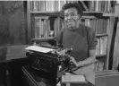  ?? Photograph: Bettmann/Bettmann Archive ?? Gwendolyn Brooks at home in Chicago in 1950.