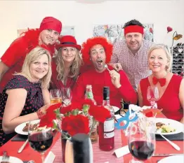  ??  ?? The BHF is calling on Halton residents to host red-themed fundraisin­g events to boost the fight against heart disease