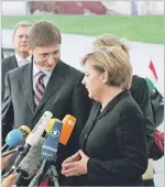  ?? ?? Neheztel
A DK elnöke, Gyurcsány Ferenc minisztere­lnökként nem vitázott Merkellel, de ma már neheztel rá