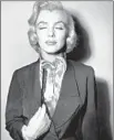  ??  ?? MARILYN MONROE goes shut- eye for a still for 1953’ s “How to Marry a Millionair­e.”