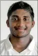  ??  ?? Senior cricketer Akila Jayasunder­a.