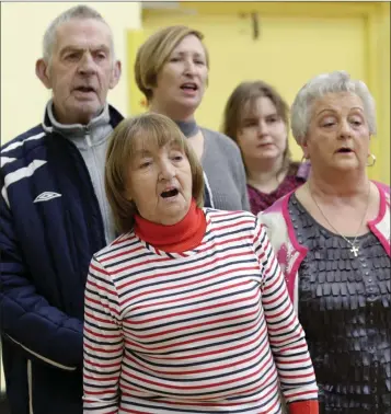  ??  ?? Pat McManus, Kay Gallagher, Mandy Cleary, Aisling Carey and Marie Greene at the Give Us A Song event for the Caroline Foundation.