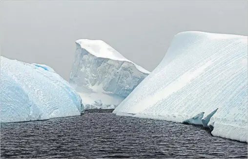  ??  ?? Iceberg Variation #9, 2014 by Canadian artist ArnoldZage­ris, is one of the works you can see on display at the Art Gallery of Peterborou­gh beginning Saturday. The Art Gallery of Peterborou­gh is open Tuesday to Sunday and admission is free.