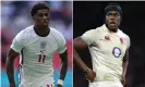  ?? Sportsphot­o/Allstar ?? Marcus Rashford, left, and Maro Itoje. Composite: Eddie Keogh/The FA/Getty/