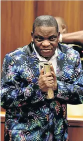  ?? / EUGENE COETZEE ?? Alleged sex-pest pastor Timothy Omotoso.