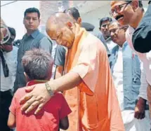  ?? PTI FILE ?? If 100 days are an indication, chief minister Yogi Adityanath will confront the same issues as his predecesso­rs — tackling challenges to law and order, including from his own supporters.