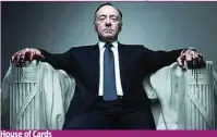  ??  ?? House of Cards
¿Qué dice de Igesias? Manipulado­r y preocupado por si mismo: así es Frank Underwood. En 2016, el líder morado dejó a todos con la boca abierta porque pidió una vicepresid­encia en una rueda de prensa sin antes habérselo comunicado a Sánchez.