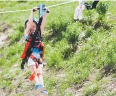  ?? Andy Cross, Denver Post file ?? The kids’ zipline at Adventure Ridge in Vail is fun for kids of all ages.