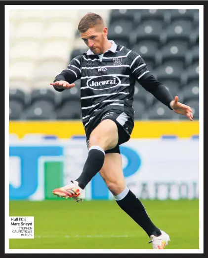  ?? STEPHEN GAUNT/NEWS IMAGES ?? Hull FC’S Marc Sneyd