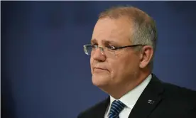  ?? Photograph: Brendan Esposito/AAP ?? Treasurer Scott Morrison has said income inequality is not getting worse in Australia.