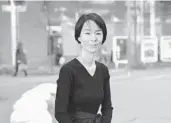  ?? NORIKO HAYASHI/THE NEW YORK TIMES ?? Miki Sato, who is in the early stages of dementia, advocates for those under watch.