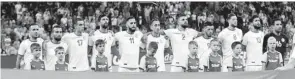  ??  ?? L’équipe de Tunisie est redevable d’une réaction pour son dernier match du Mondial