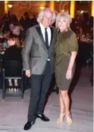  ?? SUN-TIMES FILE PHOTO ?? Mario and Cheryl Tricoci at the Bear Necessitie­s Pediatric Cancer Foundation’s Bear Tie Ball in 2015.