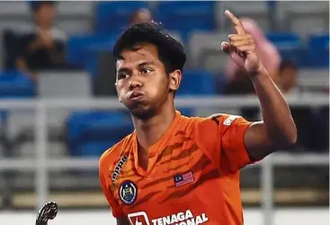  ??  ?? Beats me: Faizal Saari does not know how he got Covid-19 but will serve out the quarantine period and hopefully recover to play in the MHL on March 11.