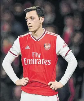  ?? FOTO: GETTY ?? Özil se opuso a los recortes
No se fiaba de donde iba a ir el dinero