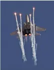  ?? ?? The range of the F-15 fighter jet is part of the calculatio­n