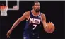  ?? Mary Altaffer / Associated Press ?? Brooklyn Nets forward Kevin Durant during the second half against the Philadelph­ia 76ers on Dec. 16.