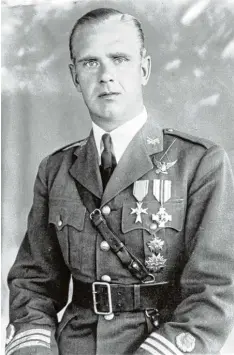  ?? Foto: Wikipedia, Public Domain ?? Der Este Alfons Rebane kämpfte im Zweiten Weltkrieg für Wehrmacht und Waffen SS. Nach dem Krieg lebte er auch in Augsburg.