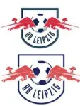  ?? Foto: RB Leipzig ?? Für die Digitalisi­erung: altes (oben) und neues Leipzig-Logo.