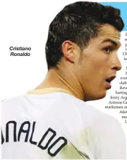  ??  ?? Cristiano Ronaldo