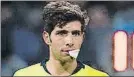  ?? FOTO: PERE PUNTÍ ?? Sergi Roberto Herido en la boca