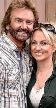  ??  ?? HAPPY AGAIN: Noel Edmonds with third wife Liz