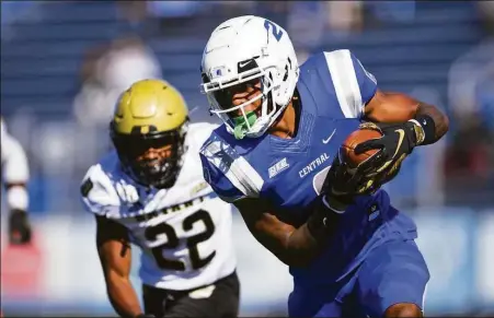  ?? Steve McLaughlin / CCSU ?? Middletown's Tyshaun James has signed a free agent deal with the Atlanta Falcons.
