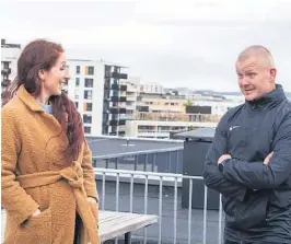  ?? FOTO: TERJE PEDERSEN, NTB SCANPIX ?? MULIG: Norges Fotballfor­bund med Lise Klaveness og Nils Fisketjønn ser på muligheten for å slippe til noen tilskuere, slik det blant annet gjøres i Dyreparken.