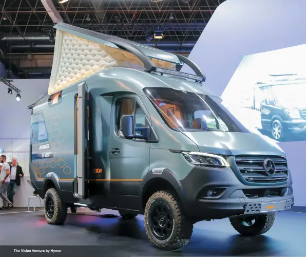  ??  ?? The Vision Venture by Hymer