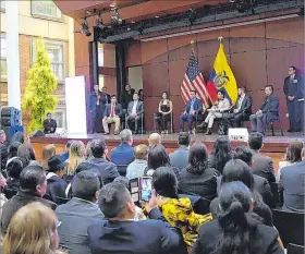  ?? CORTESÍA ?? Cita. Los ecuatorian­os solicitaro­n mayor apoyo y presencia del Estado.