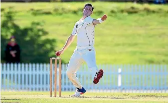  ?? PHOTOSPORT ?? New Zealand fast bowler Adam Milne is back in the CD team to play Northern Districts at Whangarei today.