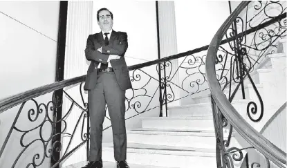  ?? JAVIER RÍOS ?? El líder de la institució­n financiera.