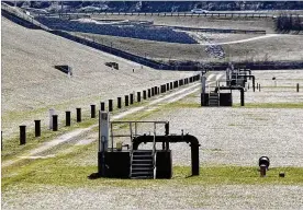  ?? TY GREENLEES / STAFF ?? The water well field at Huffman Dam is operated by the City of Dayton. Dayton has increased the number of monitoring wells.