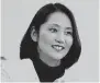  ?? ?? Minori Komatsu, head of corporate sustainabi­lity office