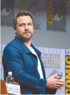  ?? AP-Yonhap ?? Ben Affleck attends the Warner Bros. “Justice League” panel on day three of Comic-Con Internatio­nal on Saturday in San Diego, Saturday.